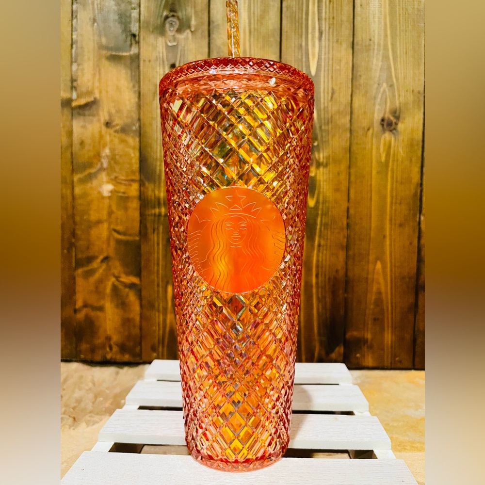 Holiday Starbucks Rose Gold Jewel Tumbler 2021